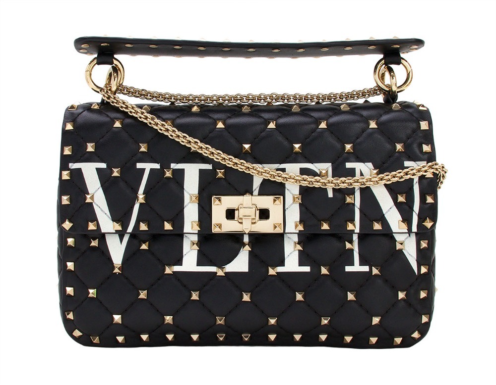 가라바니 VLTN 락스터드 스파이크 블랙