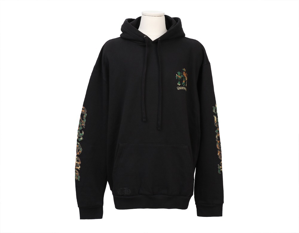 카모 홀스슈 후드 블랙 2XL