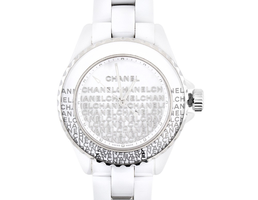 샤넬 J12 원티드 드 샤넬 워치 33MM 스틸 화이트 H7419
