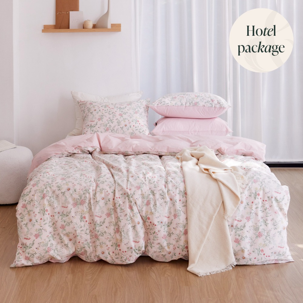 Polish 80 Goose-down Duvet Insert (weight of your choice)+ Margaret Duvet Pillow Cover Set Single / Queen / King