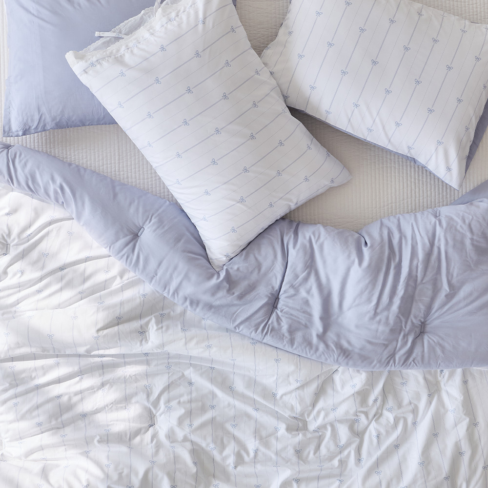 All-day Ribbon Easy-care Modal All-season Comforter single / set (2COLOR)