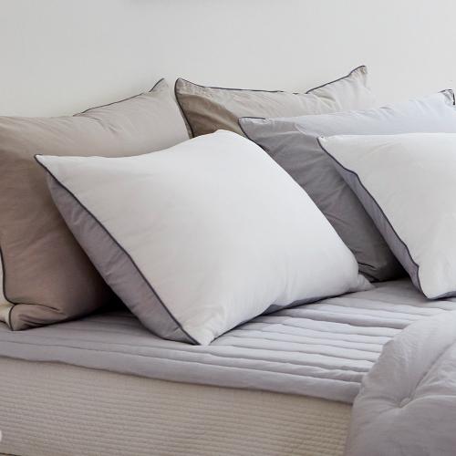 Creamy Lenzing Modal Washed nubi quilting Pillow Cover 50x70 (2 Color)