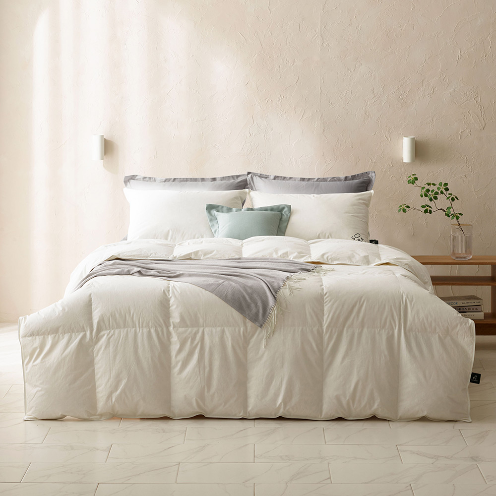 Sareureu Hungarian 90% Goose Down Duvet summer Mid-season / All-season