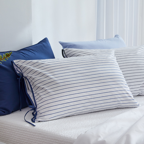 Blom Ribbon Pure Cotton Pillow Cover 50x70 (2 Color)
