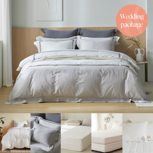 Polish 80 Goose-down Duvet Insert (weight of your choice)+ Positano 100 grass set Single / Queen / King