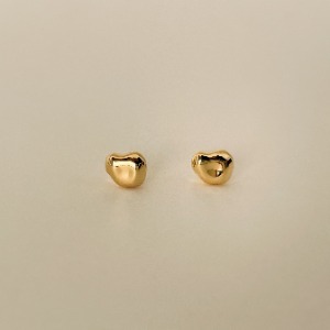 925 Silver Mini Pebble Stone Pebble Earrings 2 colors
