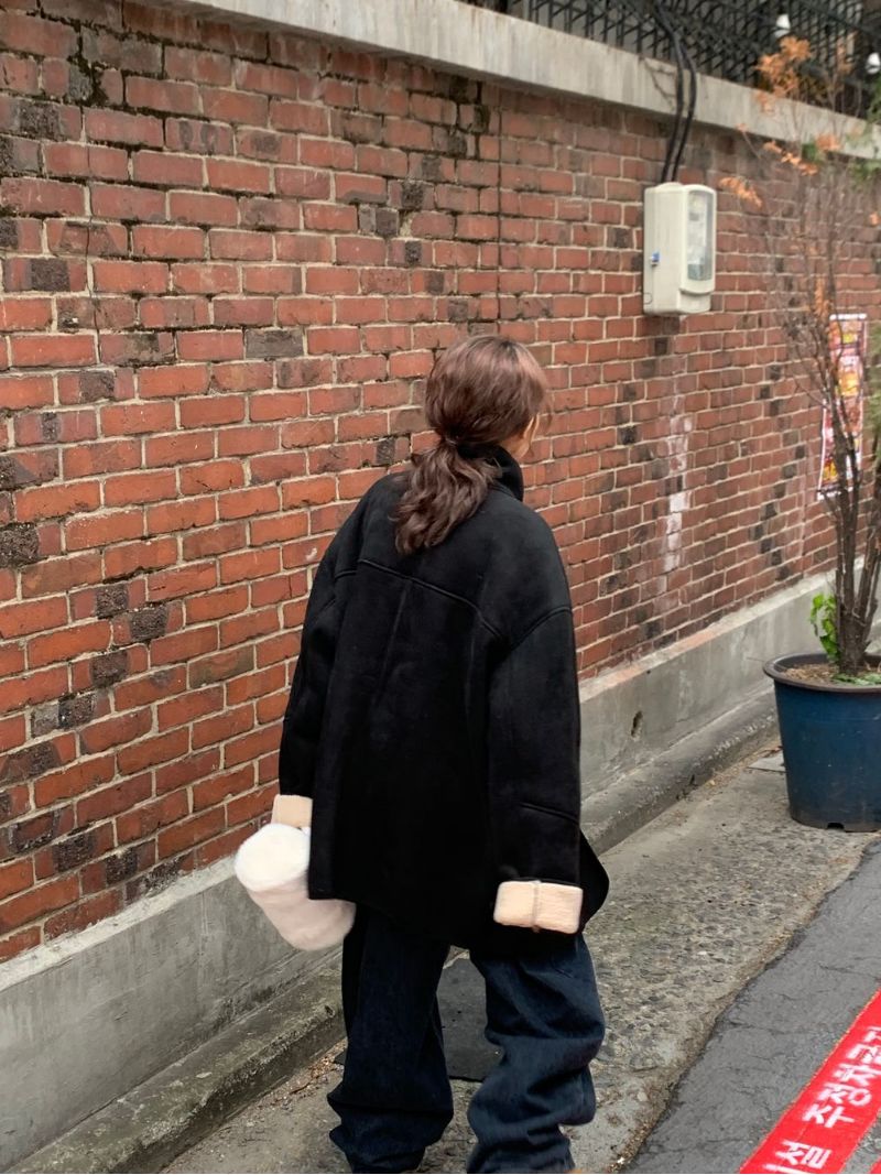 로드니 하프 무스탕 코트(2color) 상세 이미지 59