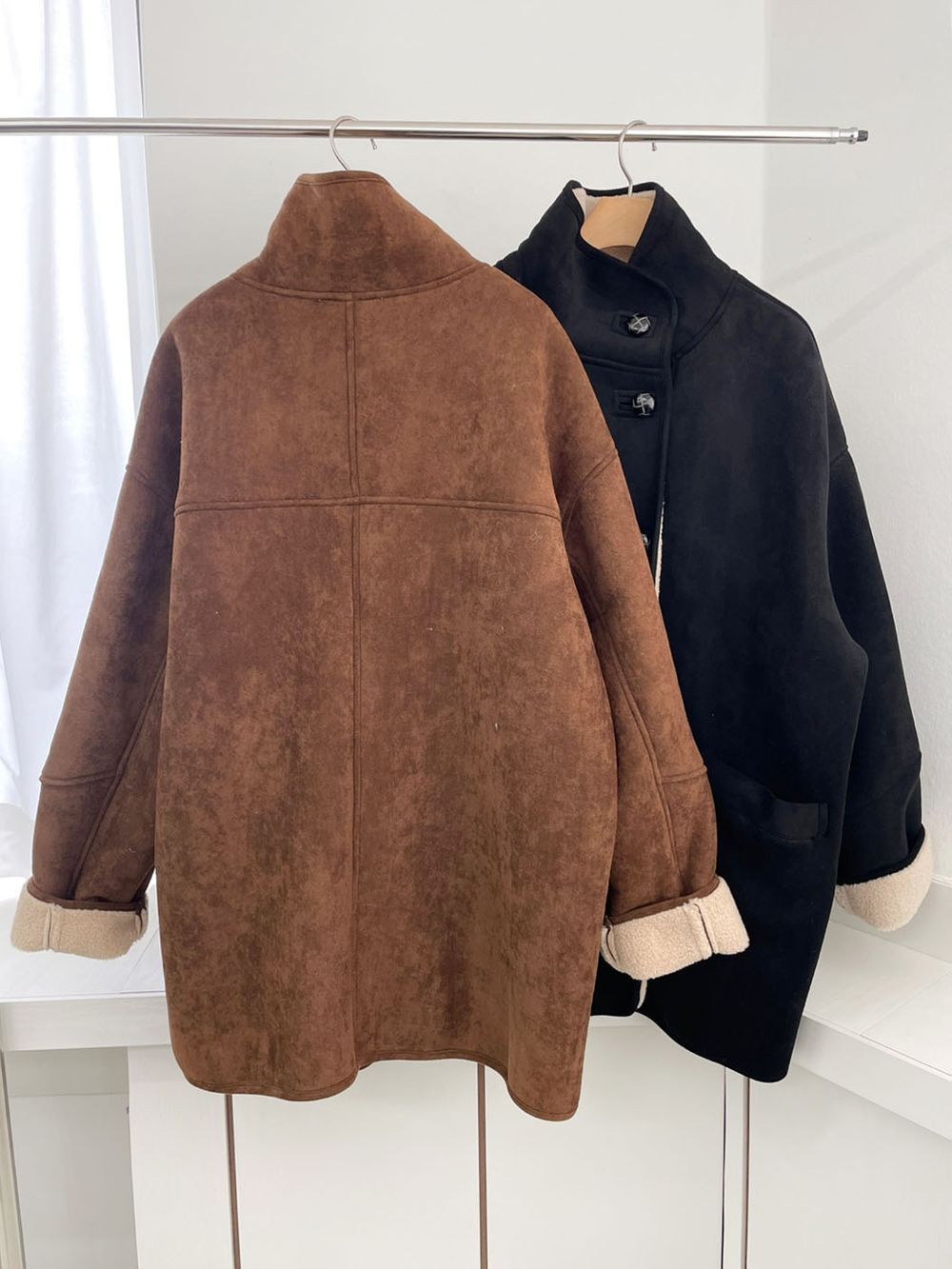 로드니 하프 무스탕 코트(2color) 상세 이미지 70