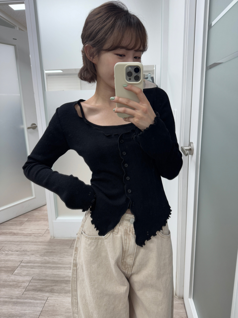 포튼 나시 레이어드 가디건(4color) 상세 이미지 87