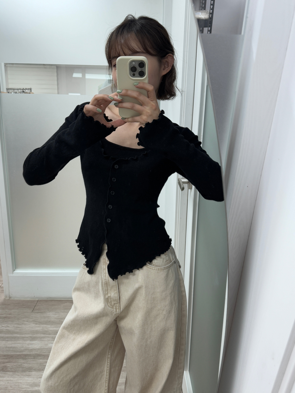 포튼 나시 레이어드 가디건(4color) 상세 이미지 86