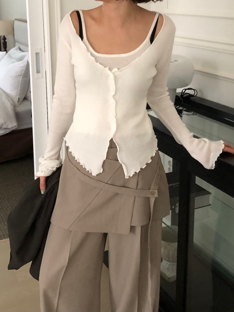 포튼 나시 레이어드 가디건(4color) 상세 이미지 24
