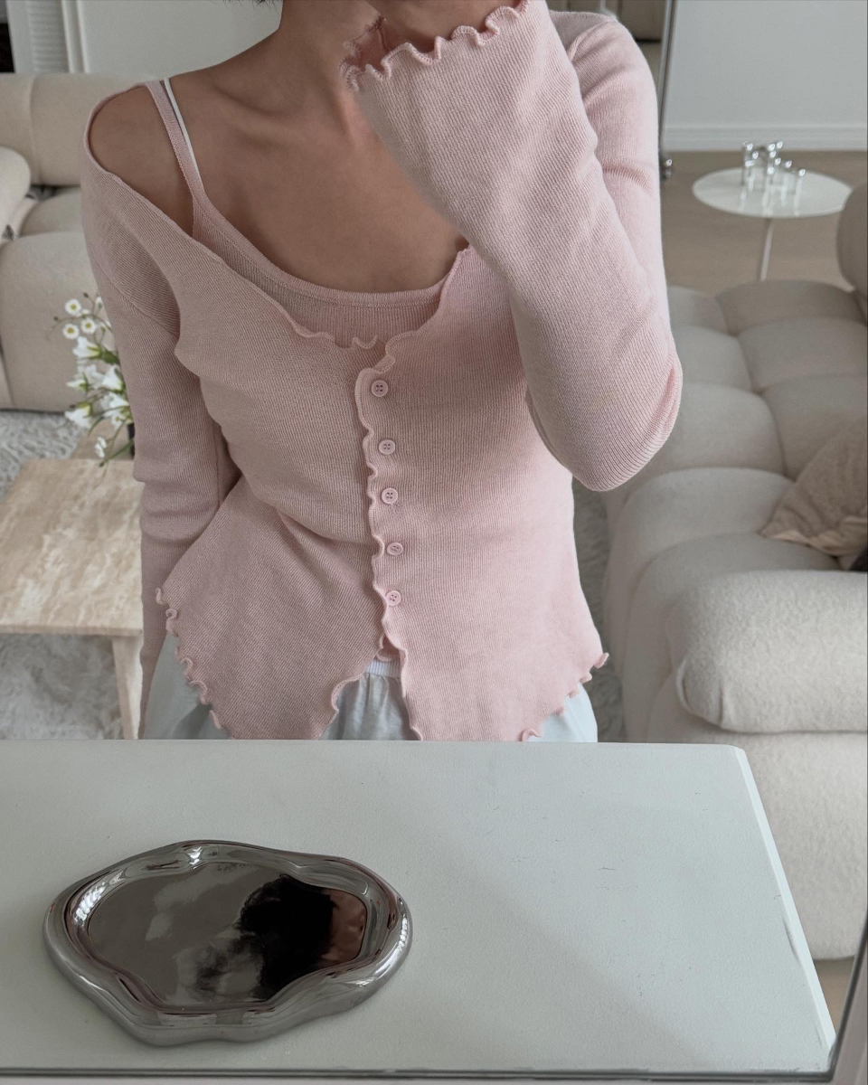 포튼 나시 레이어드 가디건(4color) 상세 이미지 41