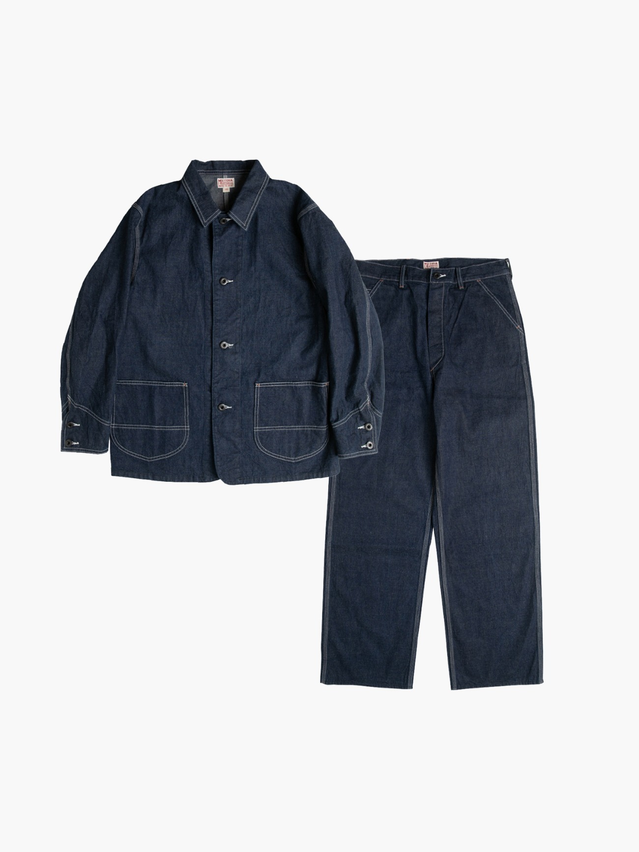 셋업 · lot.812 인디고 셀비지 데님 셋업