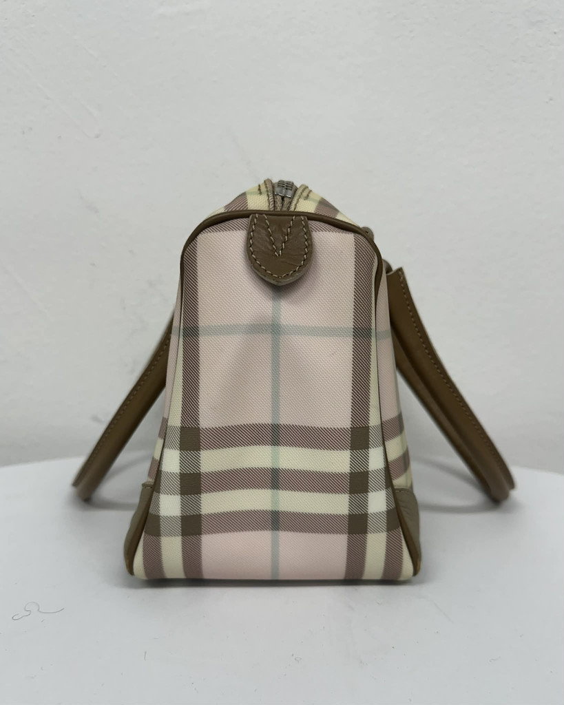 Burberry Nova Check Mini Boston Bag - 오리진하우스