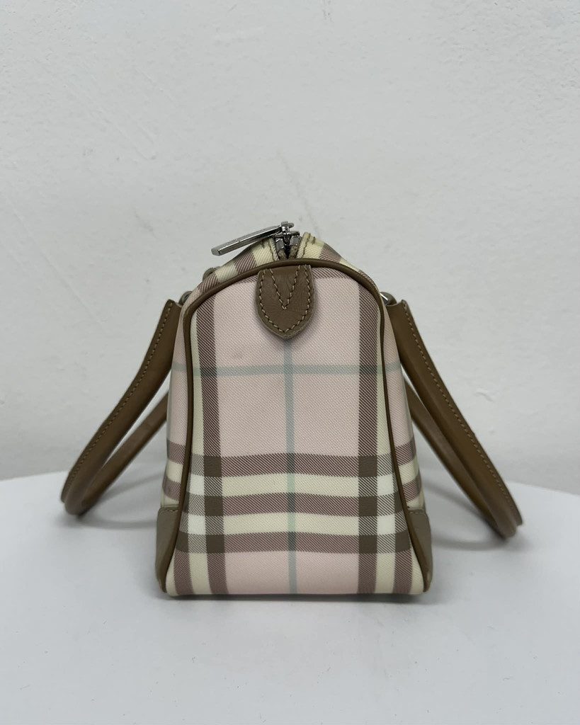 Burberry Nova Check Mini Boston Bag - 오리진하우스