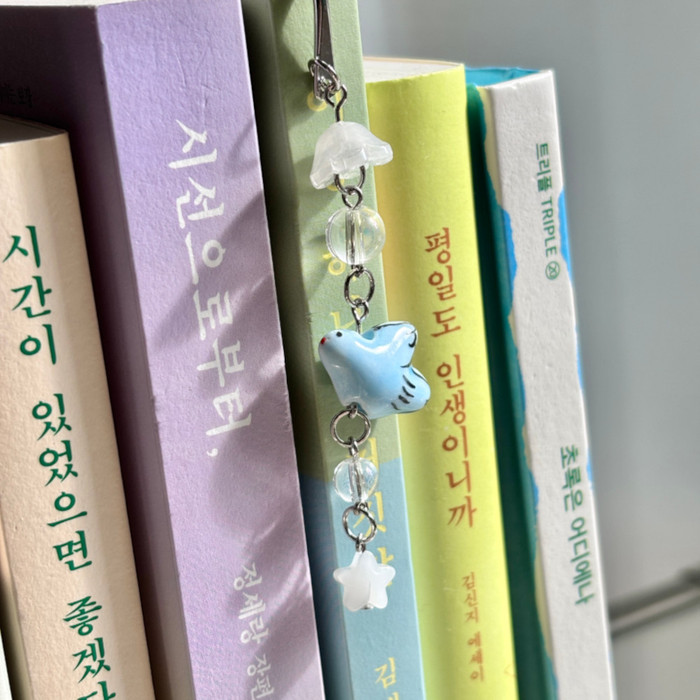 프롬루 파랑새 책갈피
