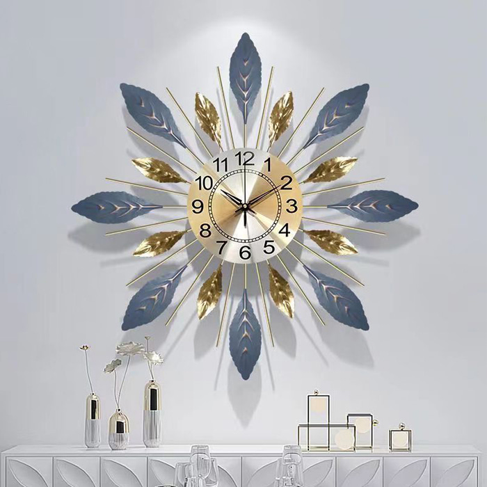 마켓9 벽걸이 무소음 거실 북유럽 인테리어 벽시계 예쁜 대형 시계