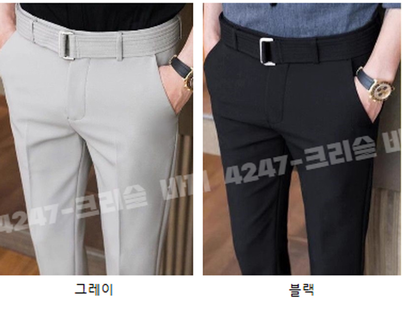 바지 모델 착용 이미지-S1L3