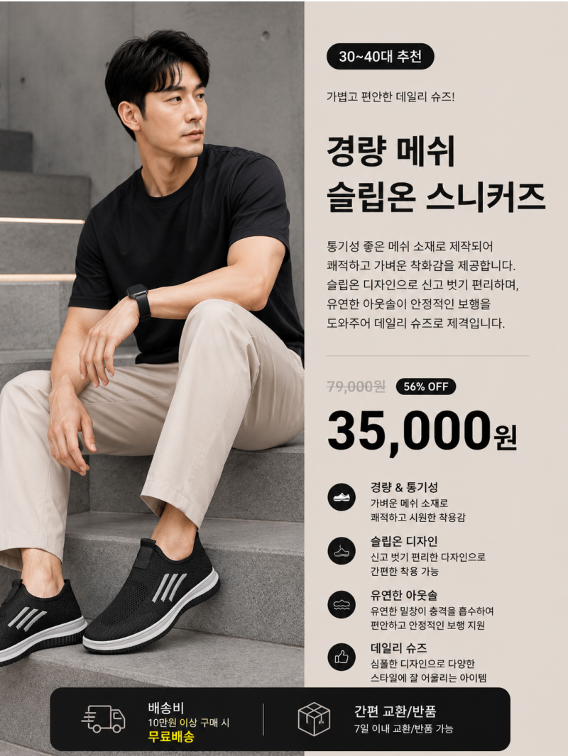신발 상품 이미지-S1L36