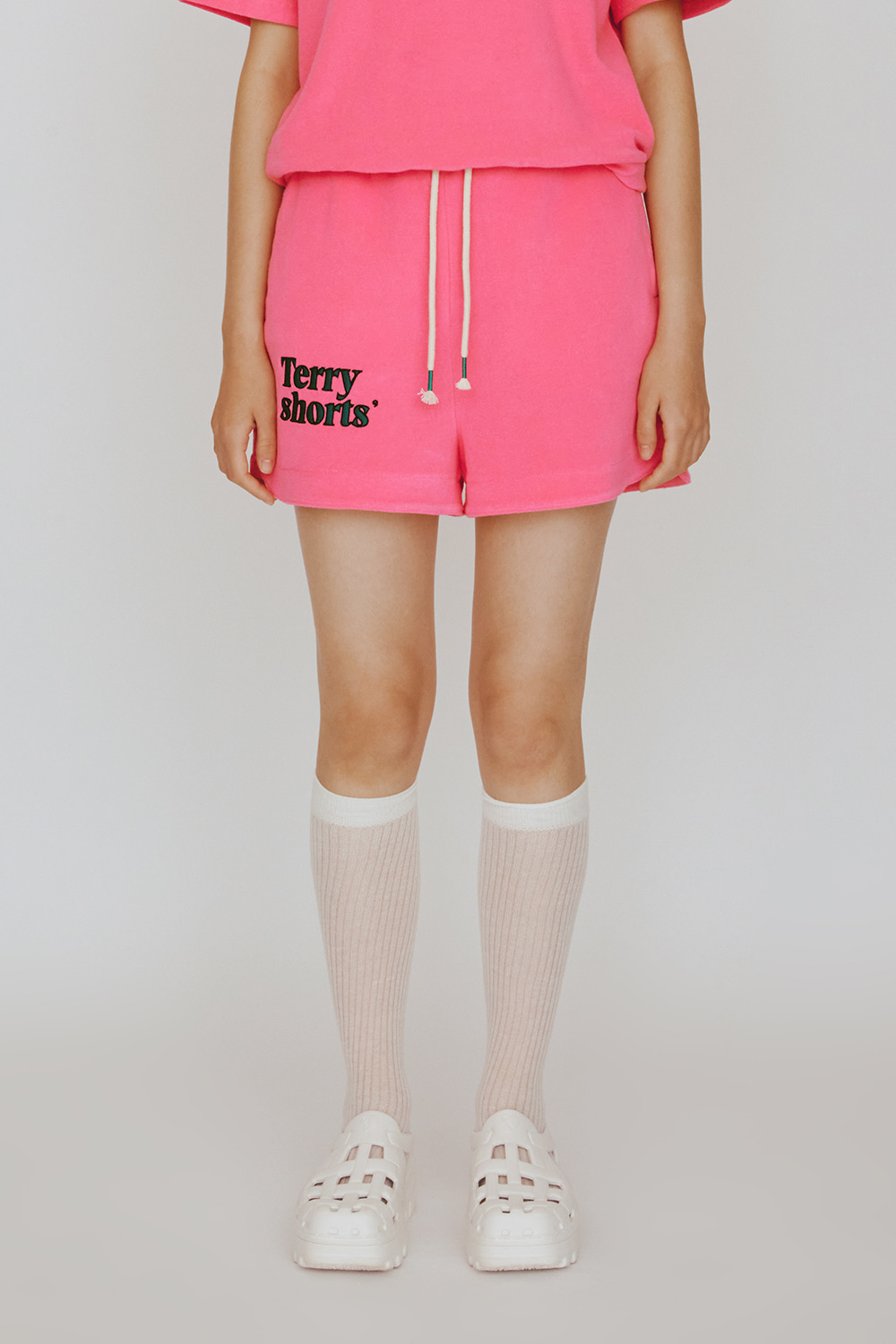 TERRY SHORTS_PINK