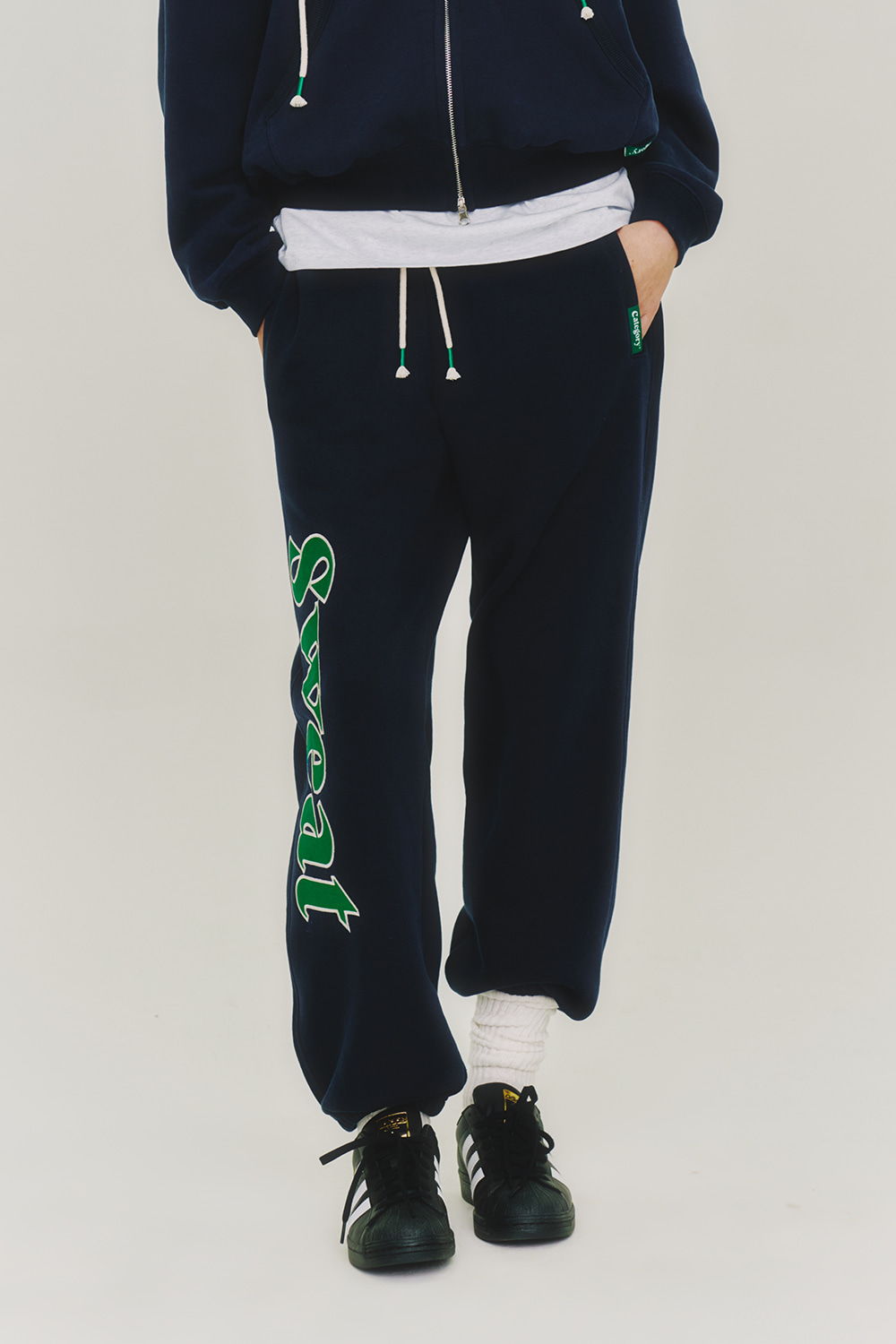 SWEAT PANTS_STRIKE NAVY