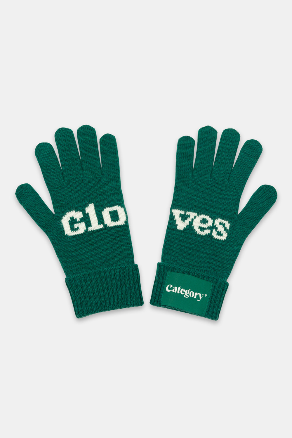 [PRE-ORDER]  KNIT GLOVES_DARK GREEN