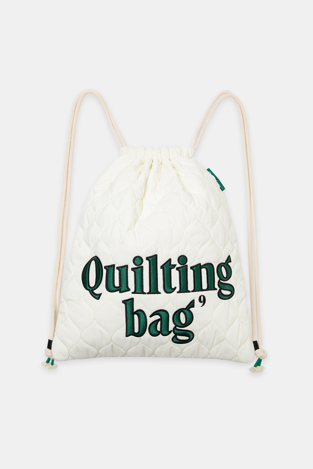 QUILTING BACKPACK_IVORY