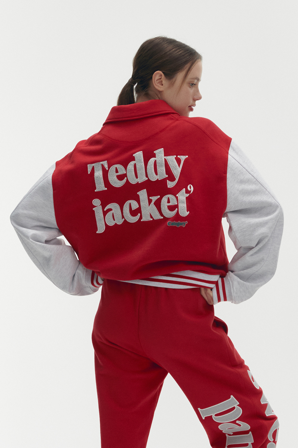 TEDDY JACKET_RED