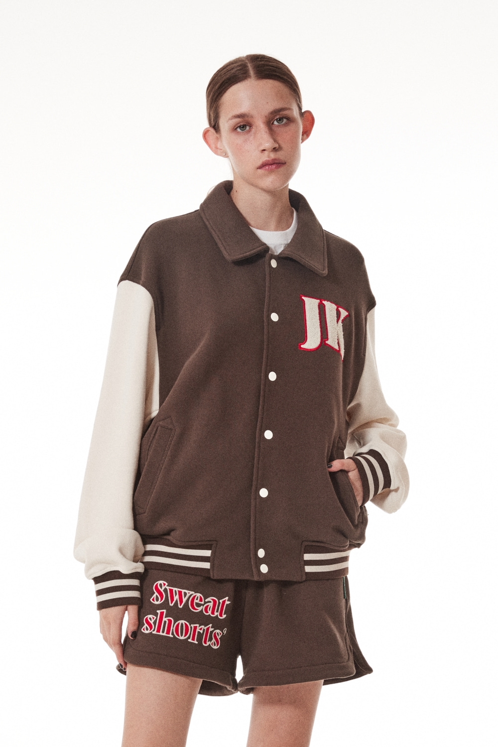 TEDDY JACKET_DARK BROWN