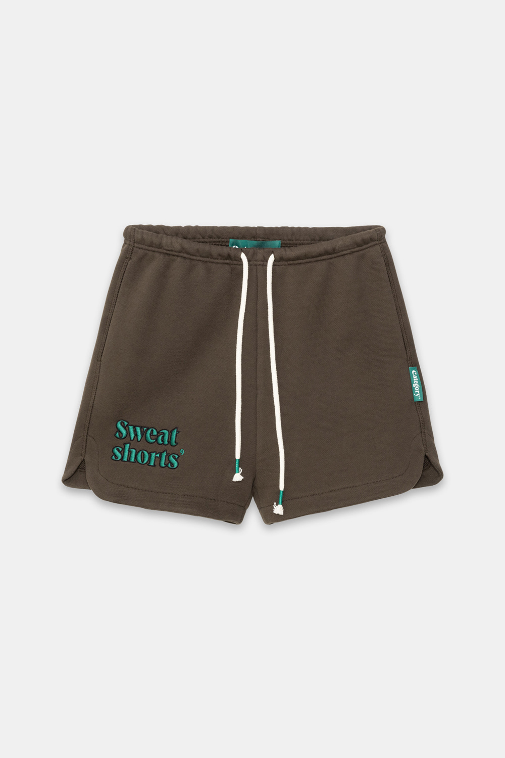 SWEAT SHORTS_TOASTED BROWN