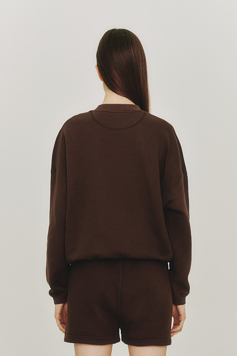 SWEAT SHIRT_TOASTED BROWN