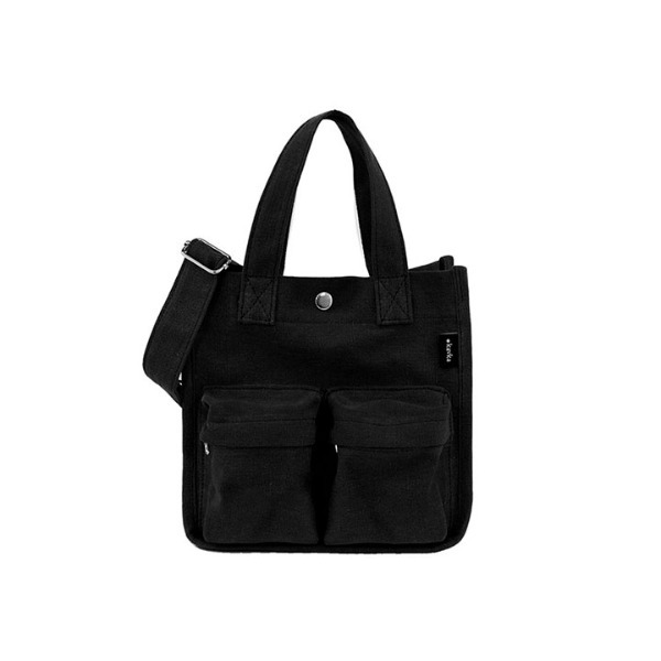 Canvas mini day bag [black]