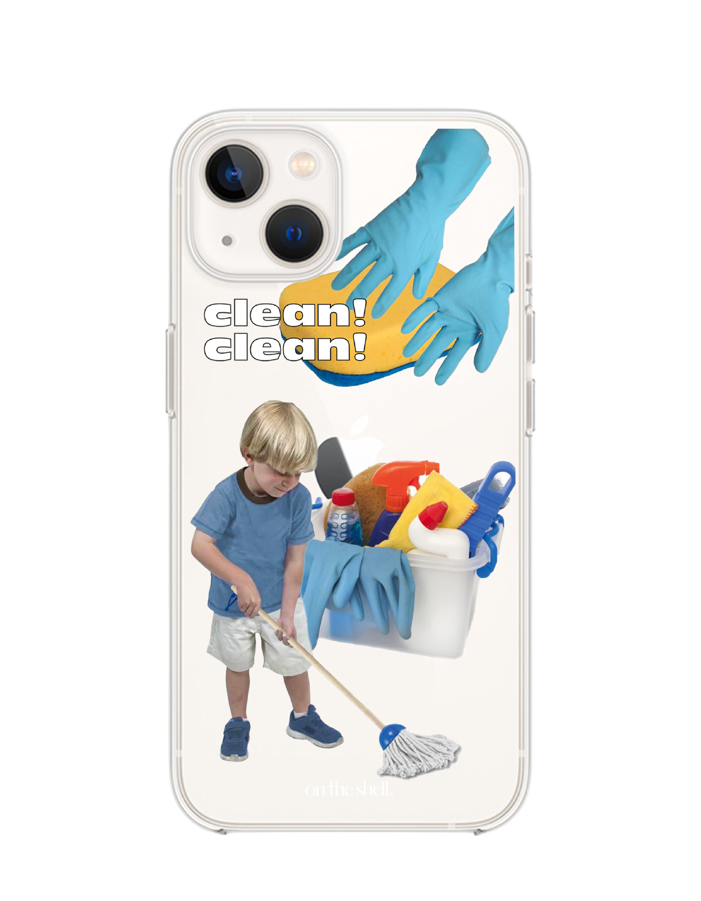 (Jell hard) Clean and clean Iphone case