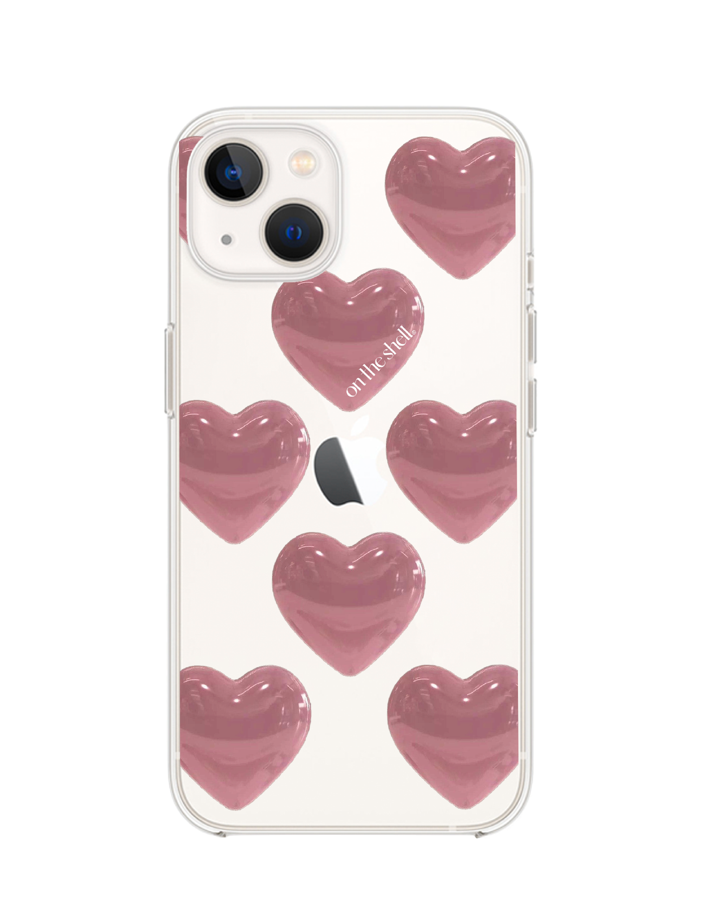 (Jell hard) Heart pang pang Iphone case