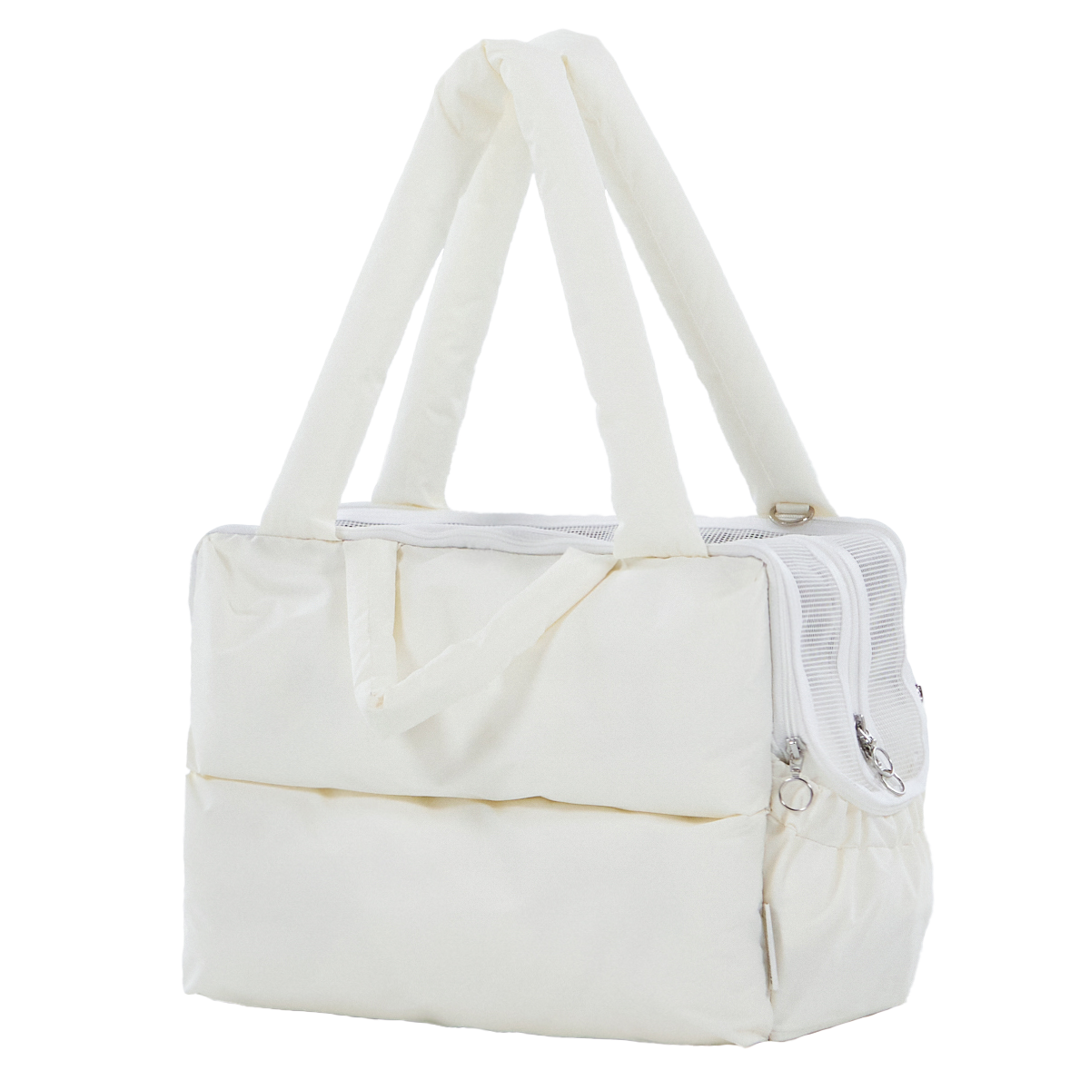 2024 [REFURB] Mou Petbag Full Set - Cream White - 3 sizes