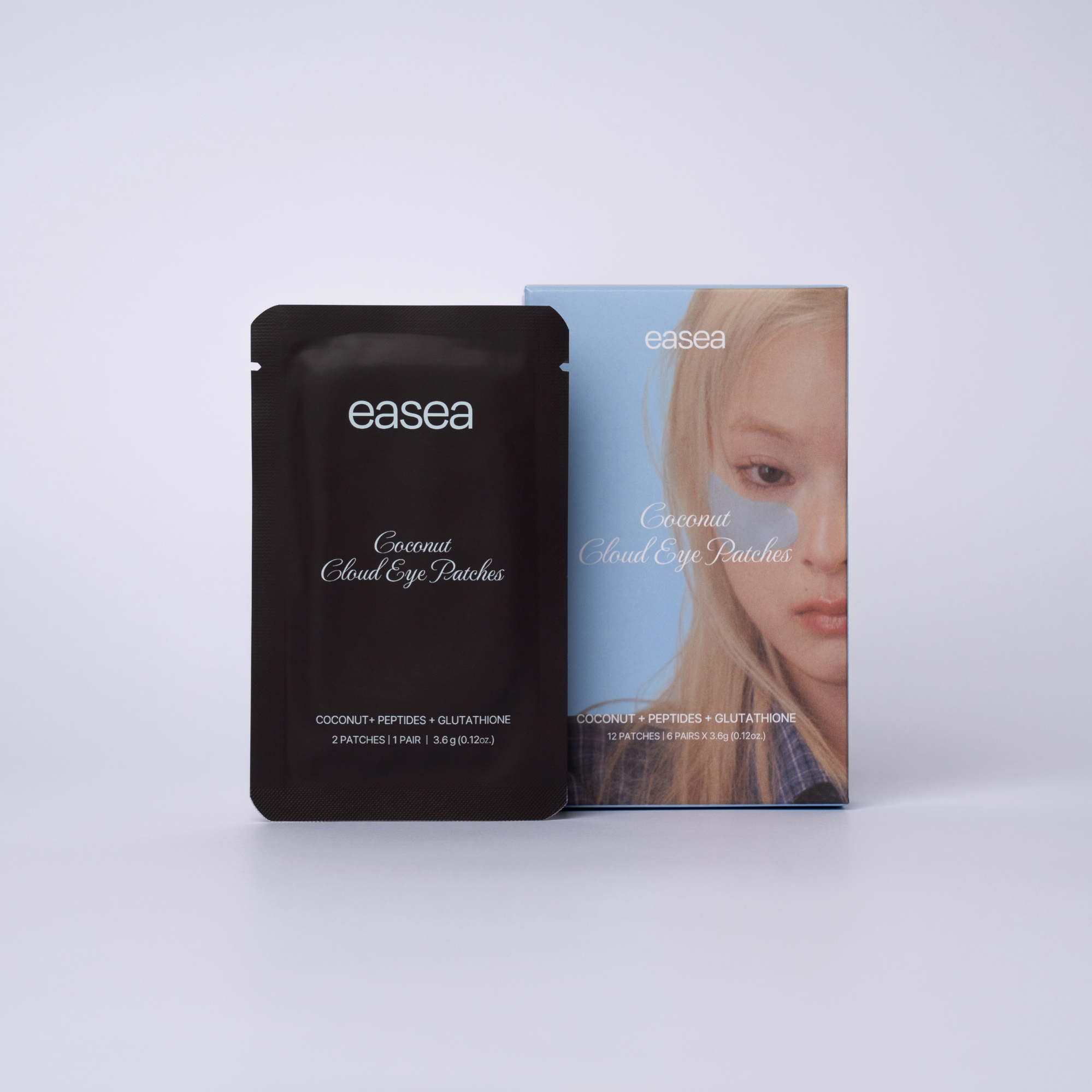 Coconut Cloud Eye Patch (12 patches) - easea
