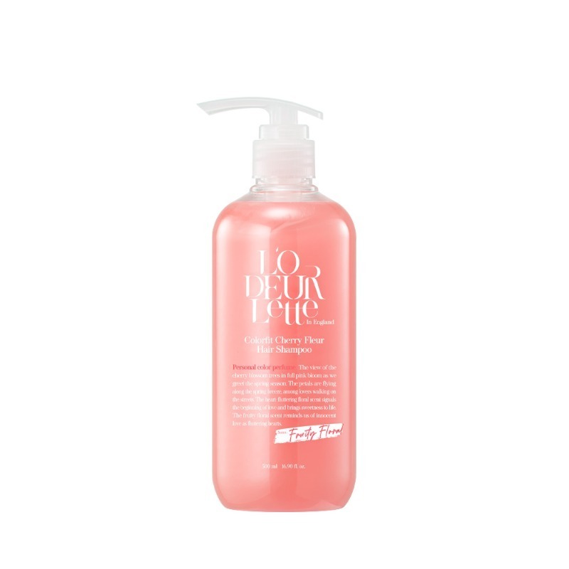 로더렛 컬러 핏 샴푸 체리플뢰르 500ml