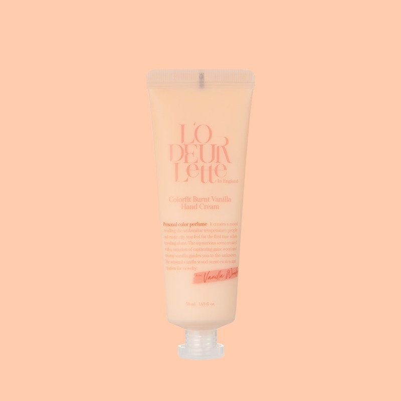 로더렛 컬러핏 번트 바닐라 핸드크림 50ml
