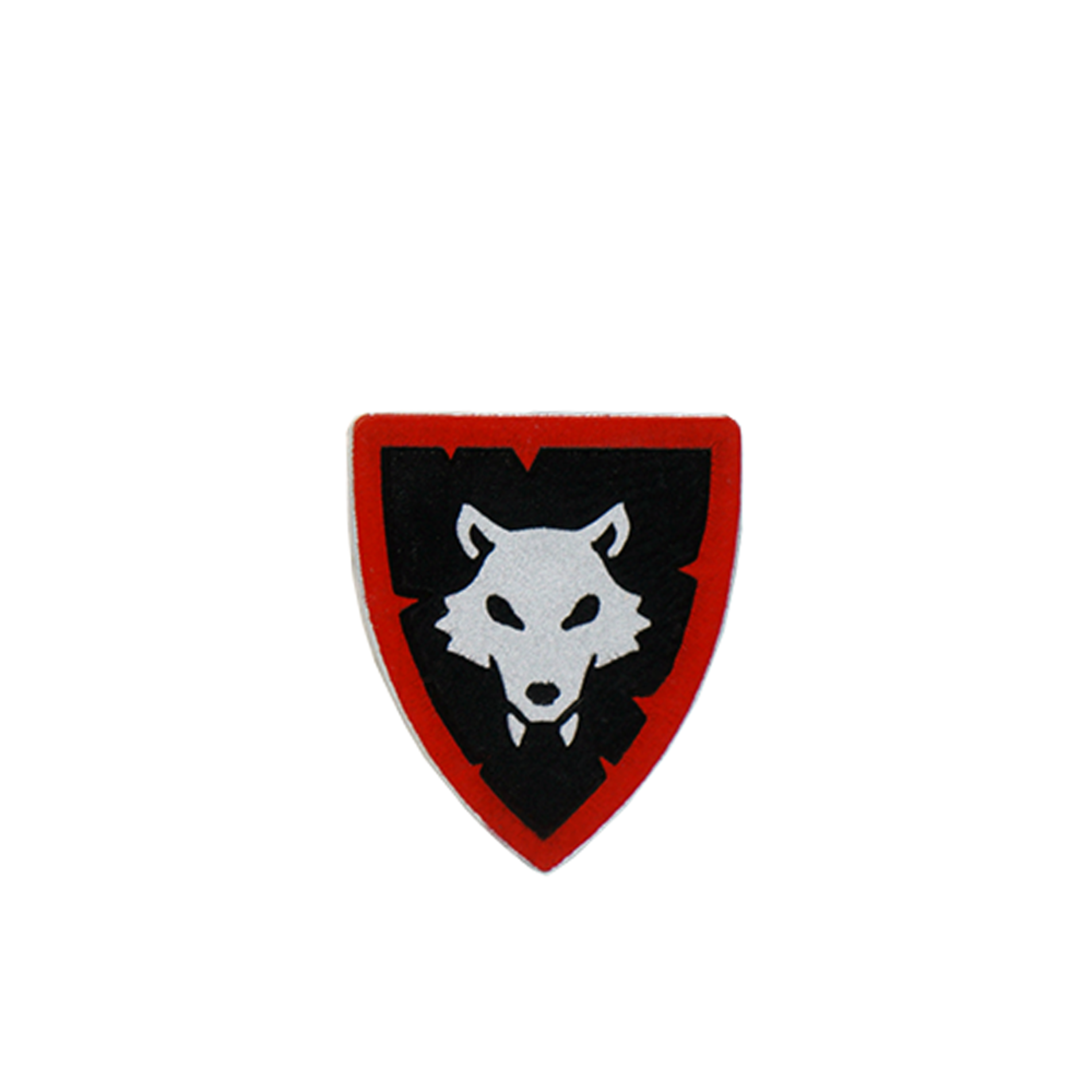 [Pad Printing] Wolf Triangle Shield - CROSSBRICK