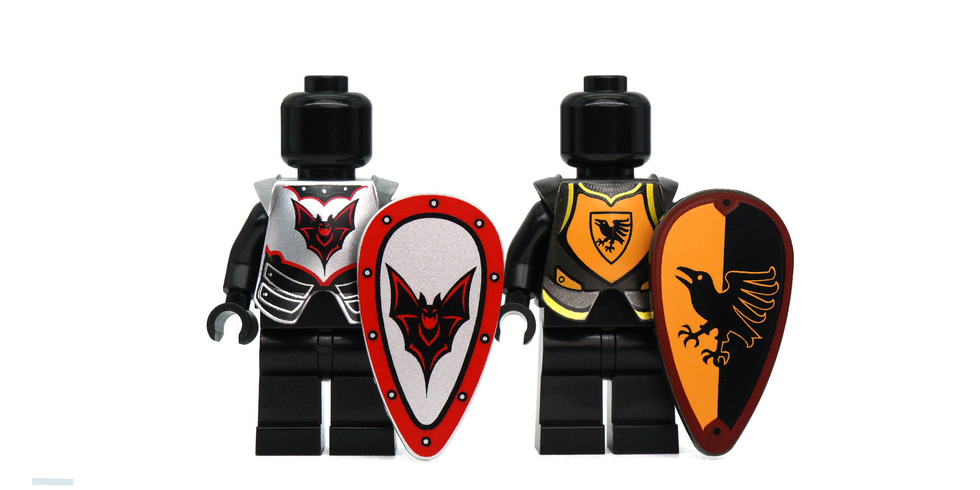 [Pad Printing] Crow Oval Shield - CROSSBRICK