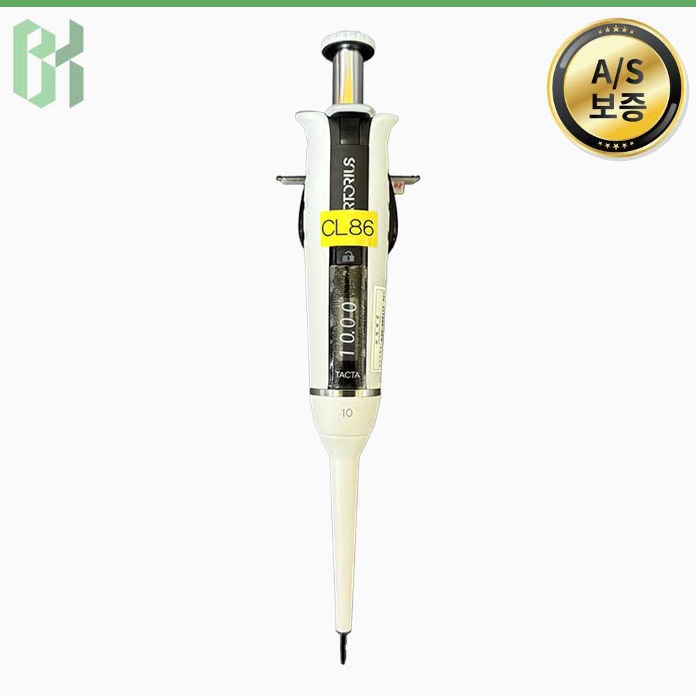 중고 Sartorius Tacta / 피펫 Pipette / 0.5-10&amp;#181;L (CL86)