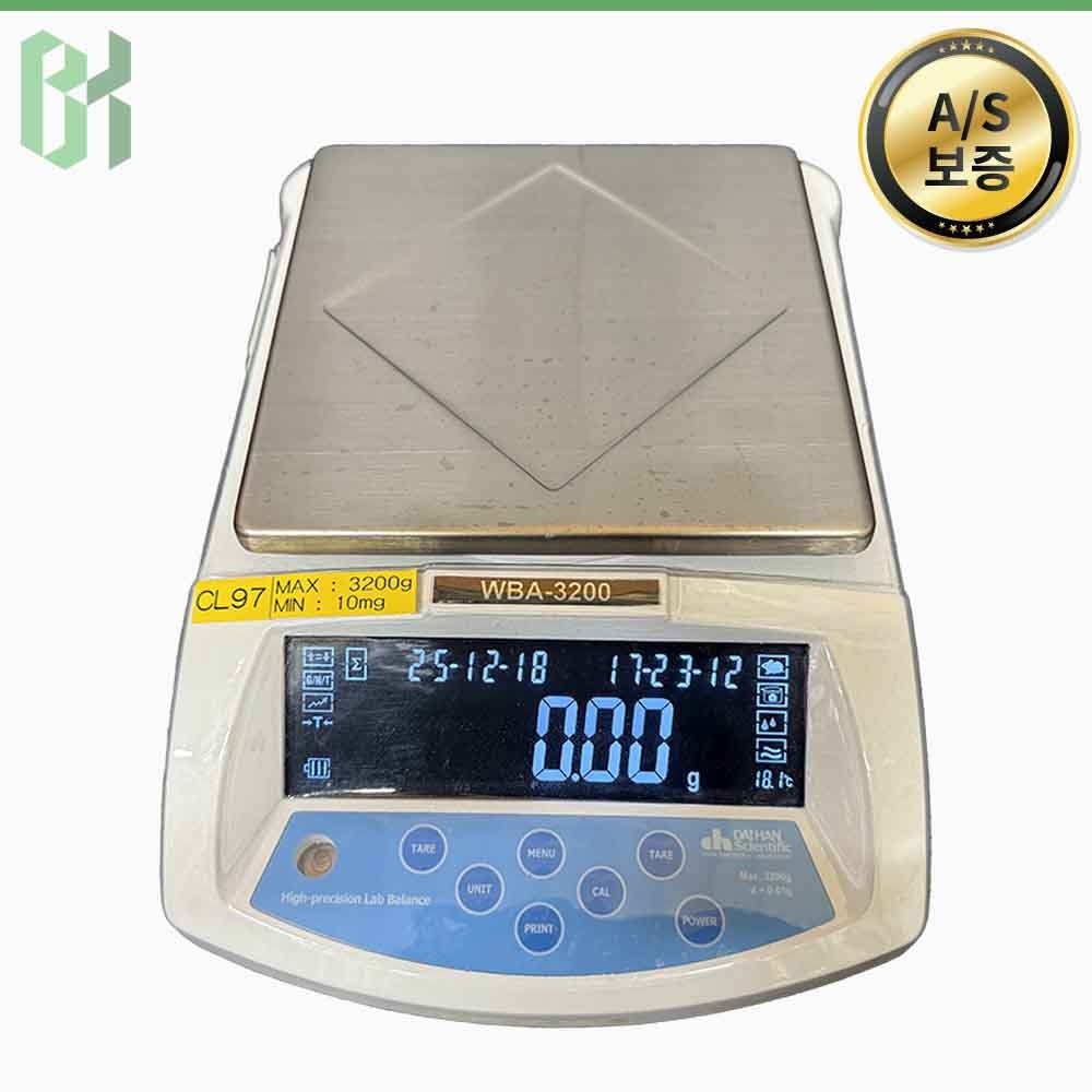 중고 Daihan WBA-3200 / 전자저울 Scale / 3200g/10mg(CL97)