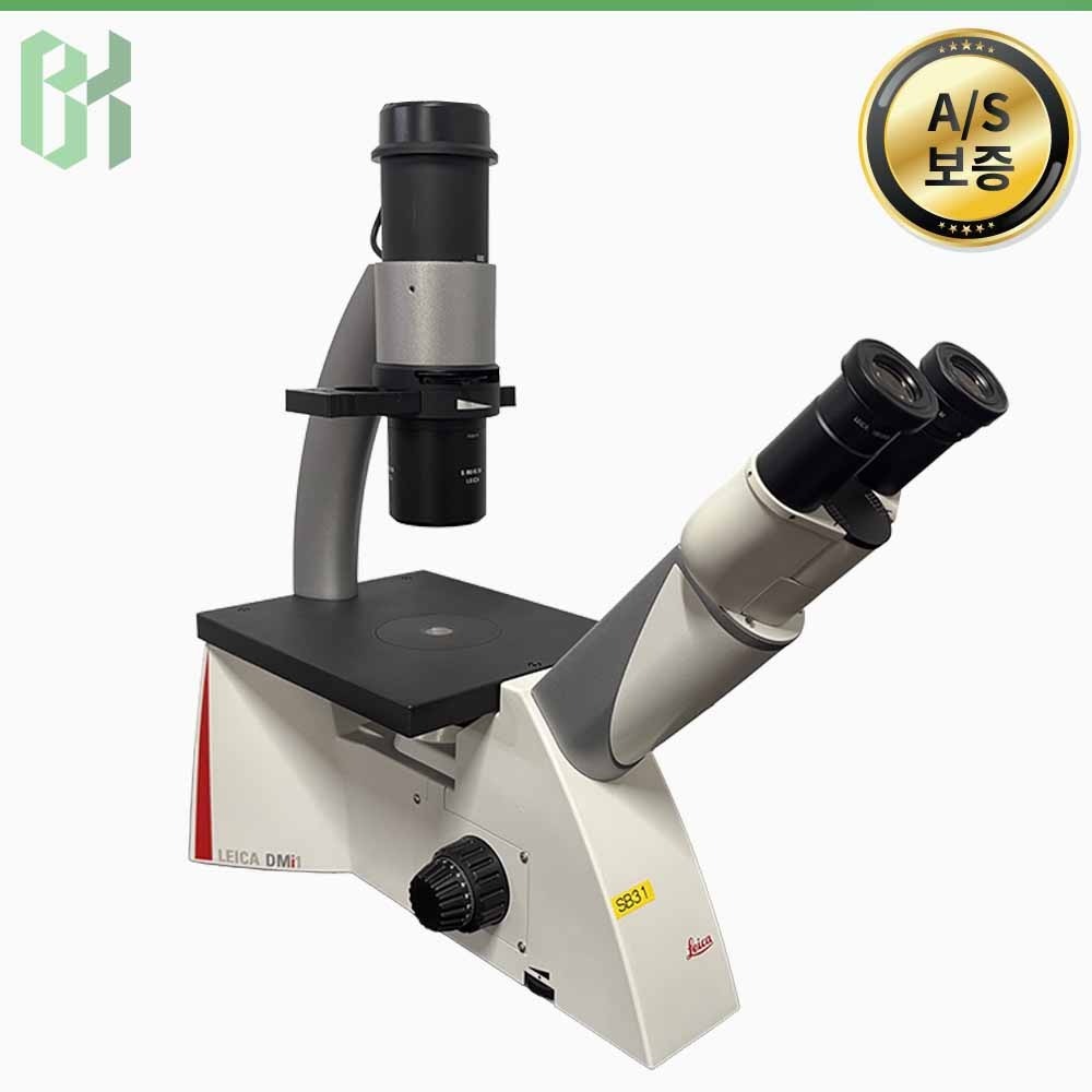 중고 Leica DMi1 / 도립현미경 Inverted Microscope / 배율 400x / 카메라 부착 (SB31)