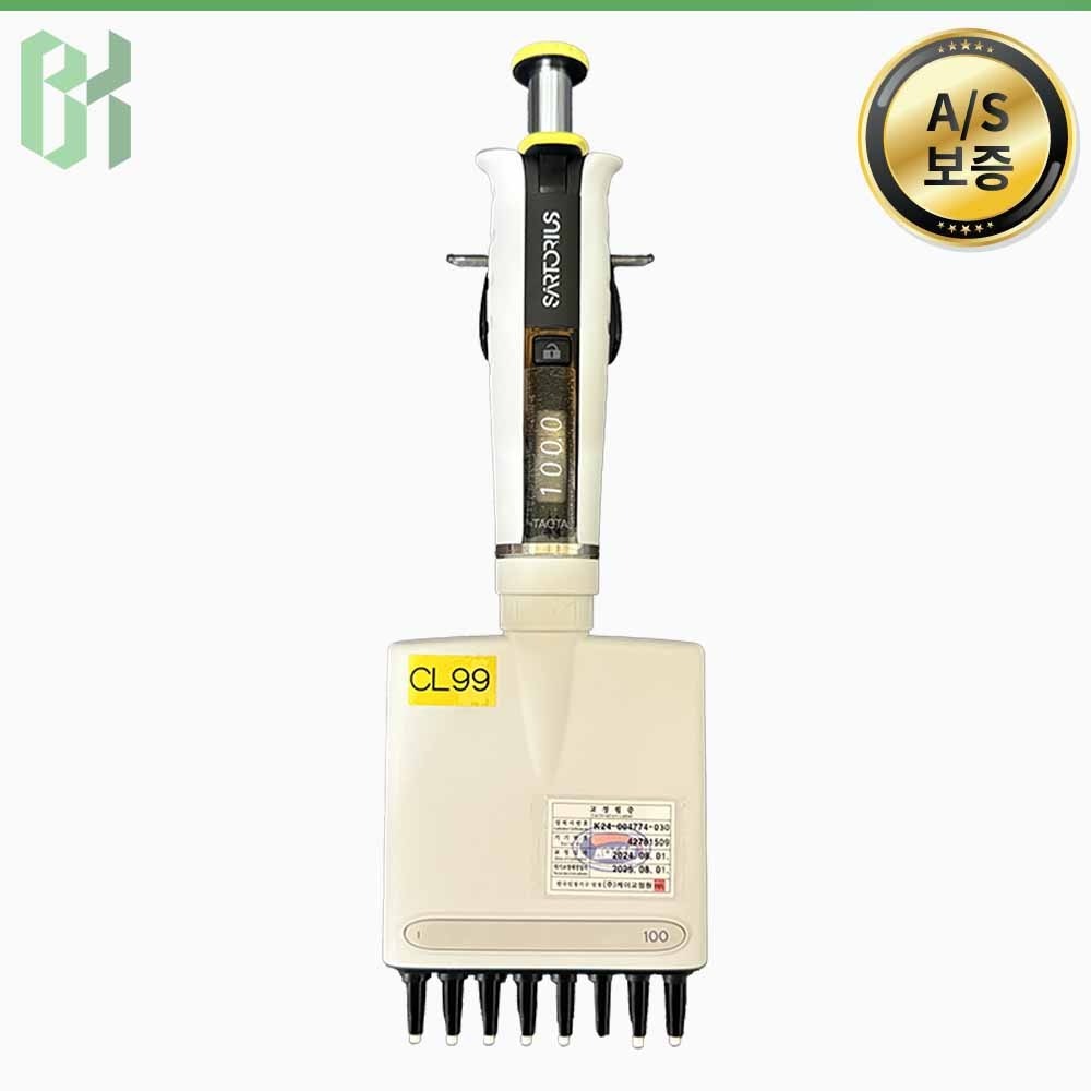 중고 Sartorius Tacta / 멀티채널 피펫 Multi-Channel Pipette / 5-100&amp;#181;L (CL99)