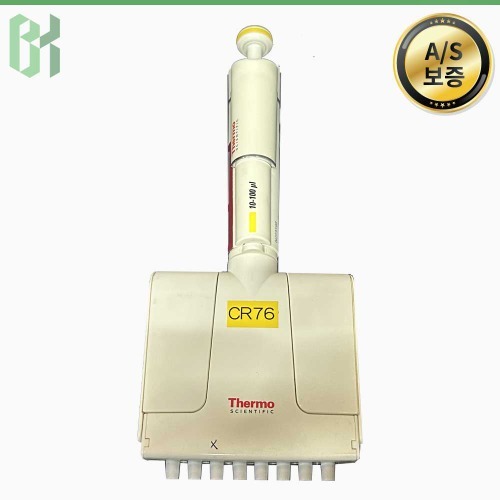 Thermo Scientific Finnpipette / 8채널 멀티채널 피펫 Multichannel Pipette / 10-100 µL (CR76)