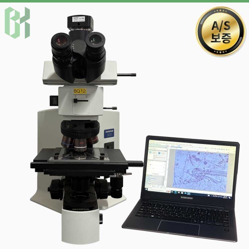 중고 Olympus BX51TRF / 반사 &amp; 투과 현미경 / 50x, 100x / 렌즈 풀장착 (BQ12)