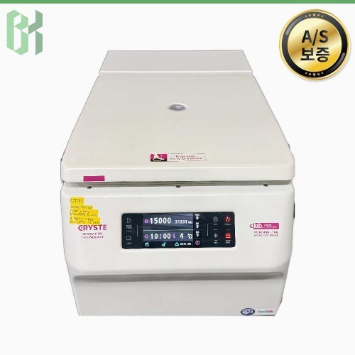 중고 CRYSTE PURISPIN L18R / 마이크로 냉장 원심분리기 Micro Refrigerated Centrifuge / 50ml x6ea / Max 15,000 rpm (CT31)