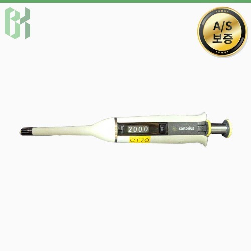 중고 Sartorius Tacta 200 / 단일채널 마이크로피펫 Single Channel Micropipette / 2-20 μL (CT70)