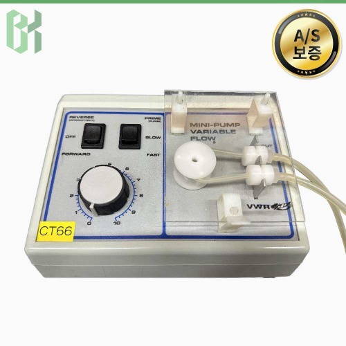 중고 VWR Mini-Pump Variable Flow / 정량 펌프 Peristaltic Pump / Max 85mL (CT66)