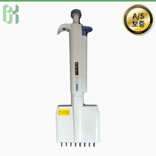 중고 Biohit Proline / 8채널 멀티채널 마이크로 피펫 Multi Channel Micropipette / 0.5-10 μL (CV02)